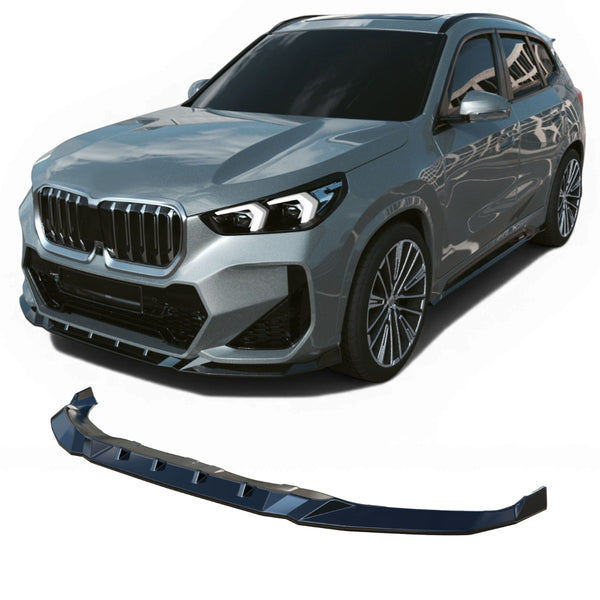 Frontsplitter i blanksvart för BMW X1 U11