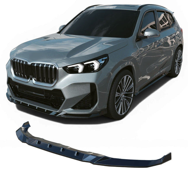 Frontsplitter i blanksvart för BMW X1 U11