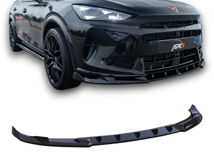 Frontsplitter V.2 i blanksvart för Cupra Formentor MK1 Facelift