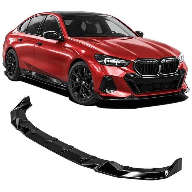 Frontsplitter Apex i blanksvart för BMW 5-serie G60/G61