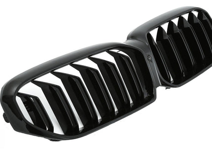 Grill med dubbla ribbor i blanksvart för BMW 5-serie G30/G31 Facelift