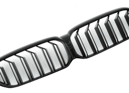 Grill med dubbla ribbor i blanksvart för BMW 5-serie G30/G31 Facelift