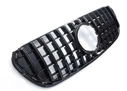 Grill Panamericana GT i blanksvart för Mercedes X-Klass W470
