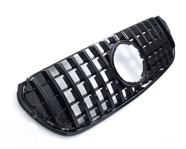Grill Panamericana GT i blanksvart för Mercedes X-Klass W470