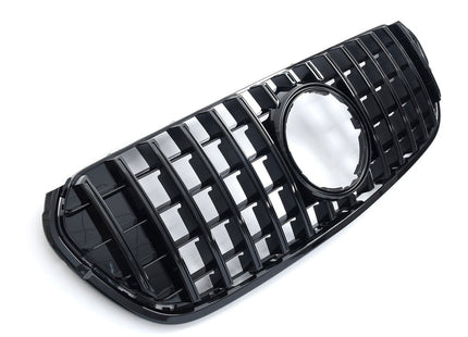 Grill Panamericana GT i blanksvart för Mercedes X-Klass W470