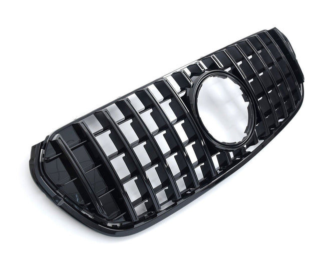 Grill Panamericana GT i blanksvart för Mercedes X-Klass W470