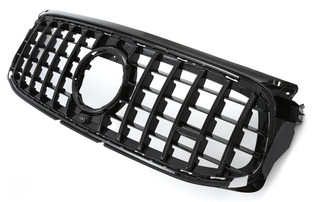 Grill Panamericana GT i svart för Mercedes GLB X247