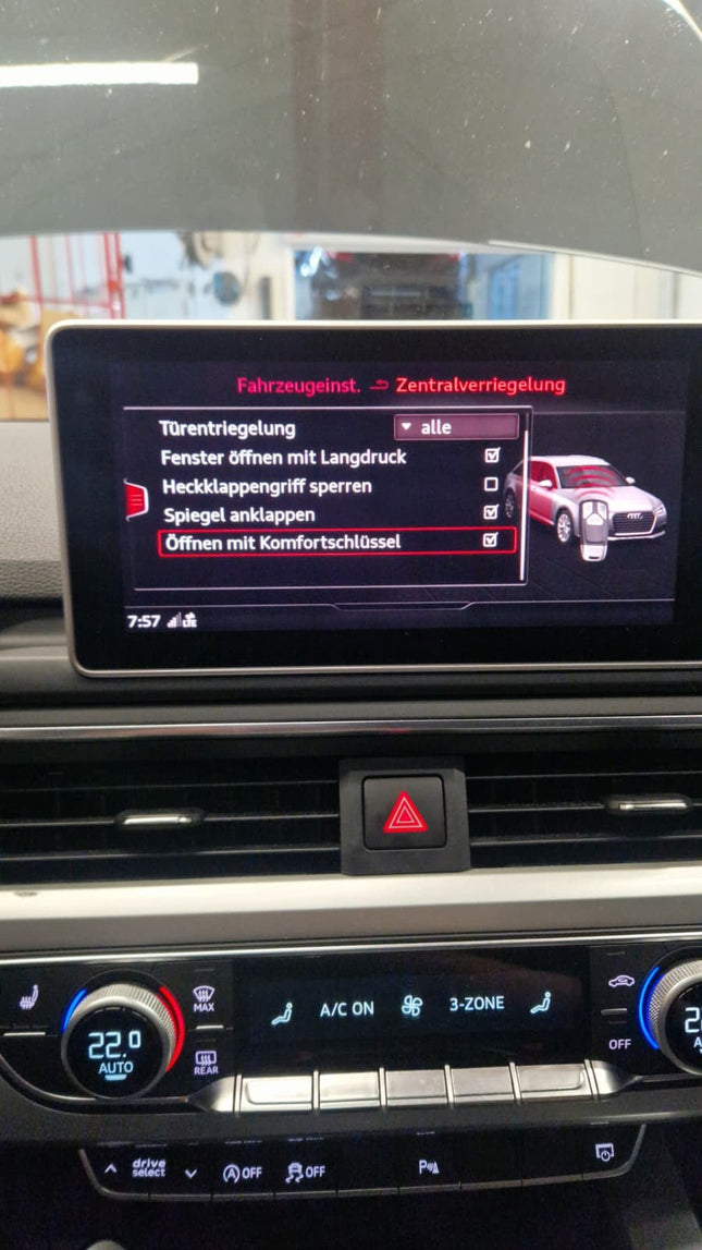 Keyless Entry Audi A5/S5/RS5 F5 (Inkl. Montering)