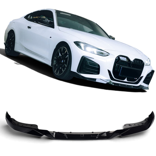 Frontsplitter i blanksvart för BMW 4-serie G22