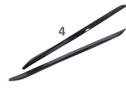Paket med frontsplitter, sidokjolar, diffuser och bakspoiler i blanksvart för BMW 3-serie G20 (före facelift)