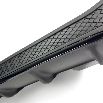 Glossy Blanksvart Diffuser Mercedes GLE W166