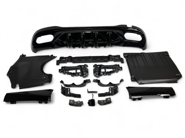 Chrome Diffuser Mercedes C-Klass W206/S206