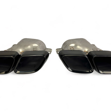 Glossy Blanksvart Diffuser Mercedes CLS X257/C257
