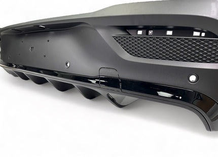 Diffuser med ändrör i krom för Mercedes GLE C167 (GLE 53-look)