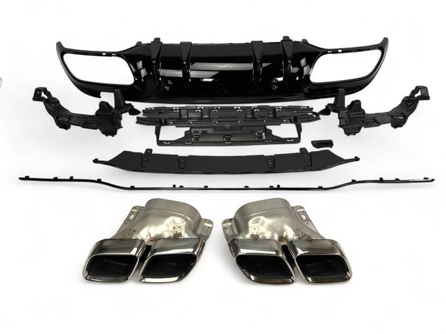 Chrome Diffuser Mercedes C-Klass W205