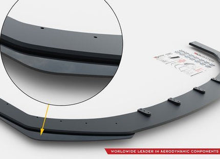 Frontsplitter Street Pro med flaps för Seat Leon FR MK4