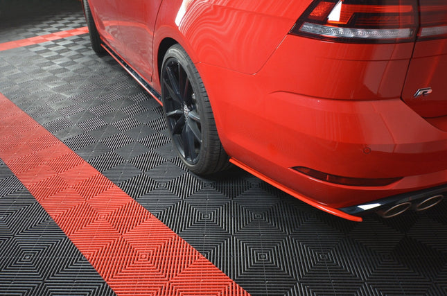 Bakre sidosplitters V.2 för VW Golf 7 R Variant Facelift