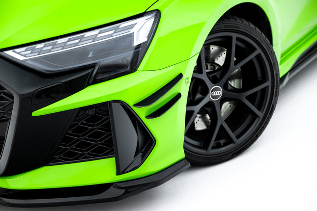 Stötfångarfenor för Audi RS3 Sportback 8Y Facelift