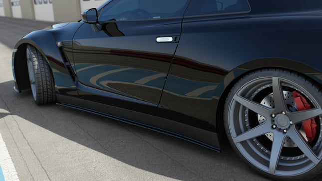 Sidokjolar för Nissan GT-R (före facelift) Coupé (R35)