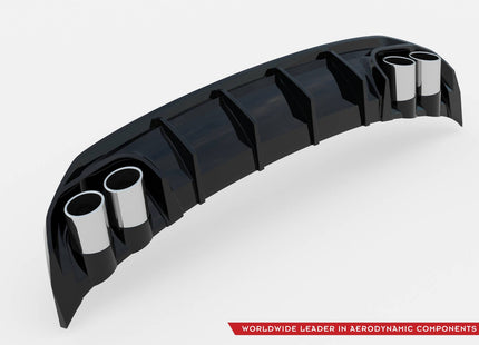 Diffuser med ändrörsimitation för Audi A3 S-Line Sedan 8Y