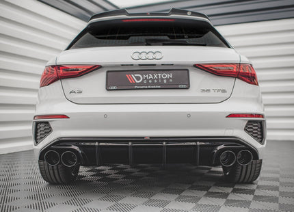 Diffuser med ändrörsimitation för Audi A3 S-Line Sportback 8Y
