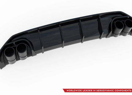 Diffuser med ändrörsimitation för Audi A3 S-Line Sportback 8Y