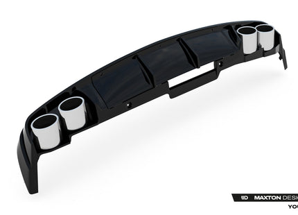 Diffuser med ändrörsimitation för Audi A6 Sedan/Avant C8/C8 Facelift