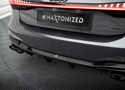 Diffuser med ändrörsimitation för Audi A7 S-Line C8/S7 C8/C8 Facelift/S7 Facelift