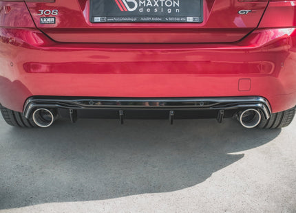 Diffuser med ändrörsimitation för Peugeot 308 GT MK2 Facelift