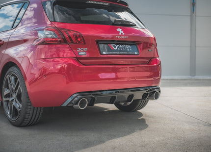 Diffuser med ändrörsimitation för Peugeot 308 GT MK2 Facelift
