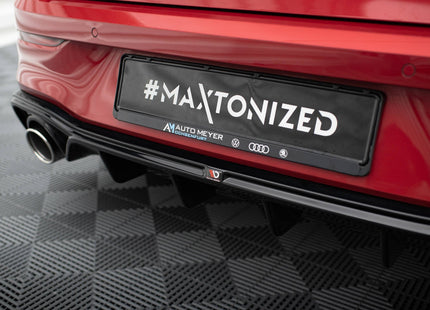 Diffuser med ändrörsimitation för VW Golf GTE/R-Line MK8/MK8 Facelift