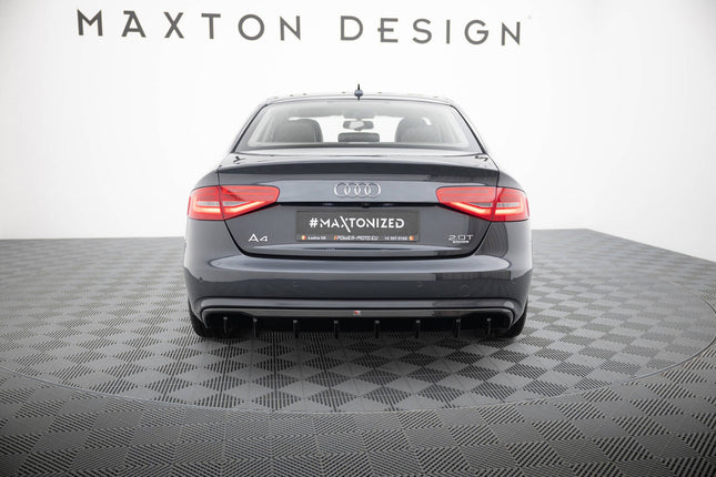 Diffuser för Audi A4 B8 Facelift (utan ändrör)
