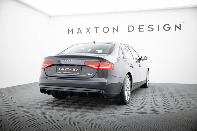 Diffuser för Audi A4 B8 Facelift (dubbla ändrör på båda sidor)