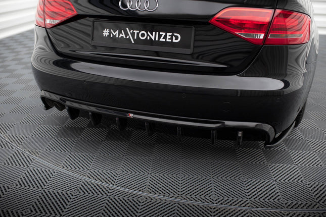 Diffuser för Audi A4 B8 (dubbla ändrör på ena sidan)