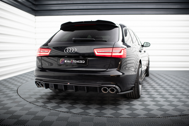 Diffuser för Audi A6 Sedan/Avant C7 (dubbla ändrör på båda sidor)