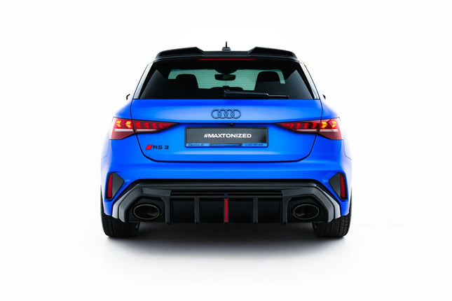Diffuser för Audi RS3 8Y Sportback 8Y Facelift (för bil med originalreflex)