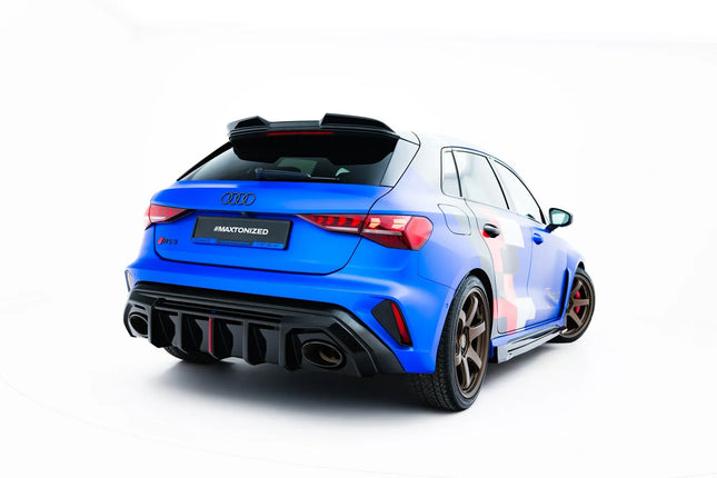 Diffuser för Audi RS3 8Y Sportback 8Y Facelift (för bil med originalreflex)