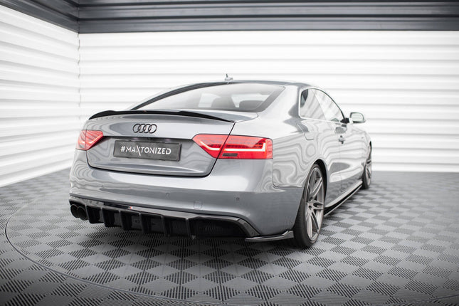 Diffuser för Audi A5 S-Line/S5 8T Facelift (dubbla ändrör på ena sidan)