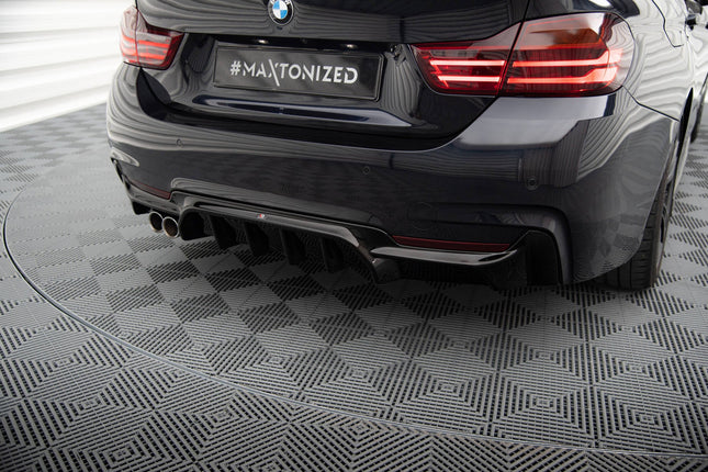 Diffuser för BMW 4-serie M-Paket F32/F36/F33 (ändrör på ena sidan)