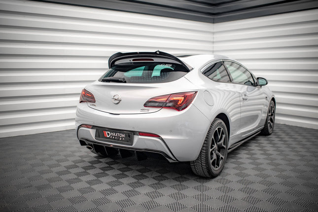 Diffuser för Opel Astra GTC OPC-Line J (enkelt ändrör på ena sidan)