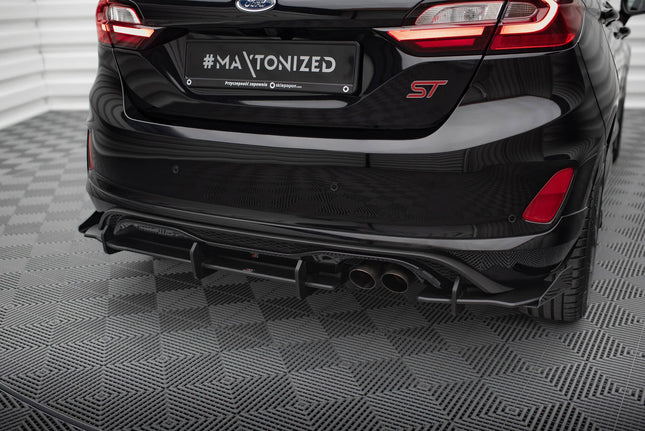 Diffuser Street Pro med flaps för Ford Fiesta MK8 ST