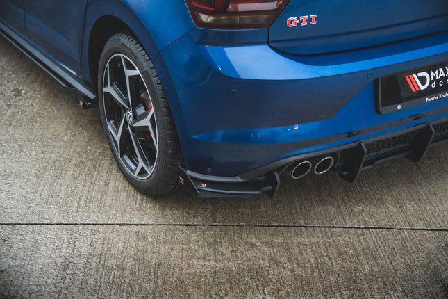 Diffuser Street Pro med flaps för VW Polo GTI MK6