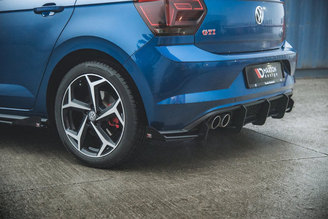 Diffuser Street Pro med flaps för VW Polo GTI MK6