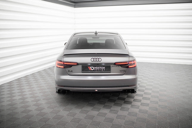 Diffuser V.1 för Audi A4 S-Line B9 (enkelt ändrör på ena sidan)