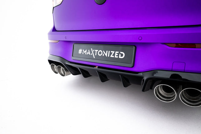 Diffuser V.1 för VW Golf R Hatchback MK8 Facelift