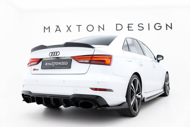 Diffuser V.2 för Audi RS3 Sedan 8V Facelift