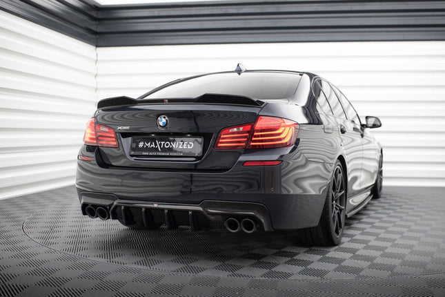 Diffuser V.2 för BMW 5-serie M-Paket F10/F11 (två dubbla ändrör)