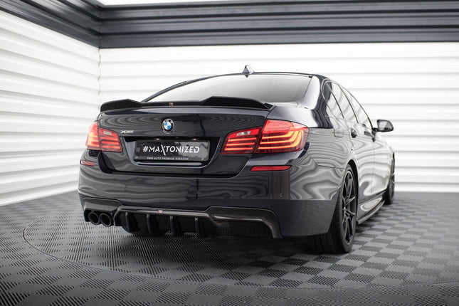 Diffuser V.2 för BMW 5-serie M-Paket F10/F11 (dubbla ändrör på ena sidan)