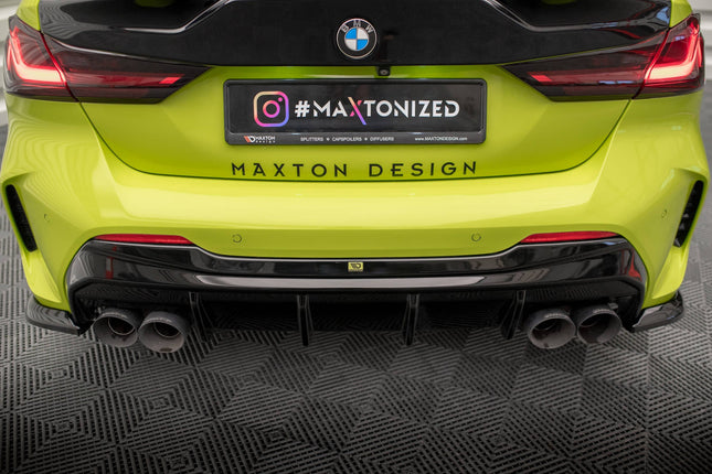 Diffuser V.3 för BMW 1-serie F40 M-Paket/M135i/128ti (dubbla ändrör)