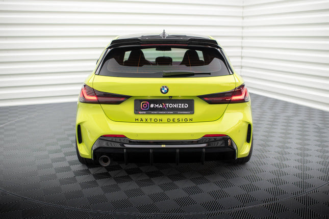 Diffuser V.3 för BMW 1-serie M-Paket/128ti F40 (enkelt ändrör på ena sidan)